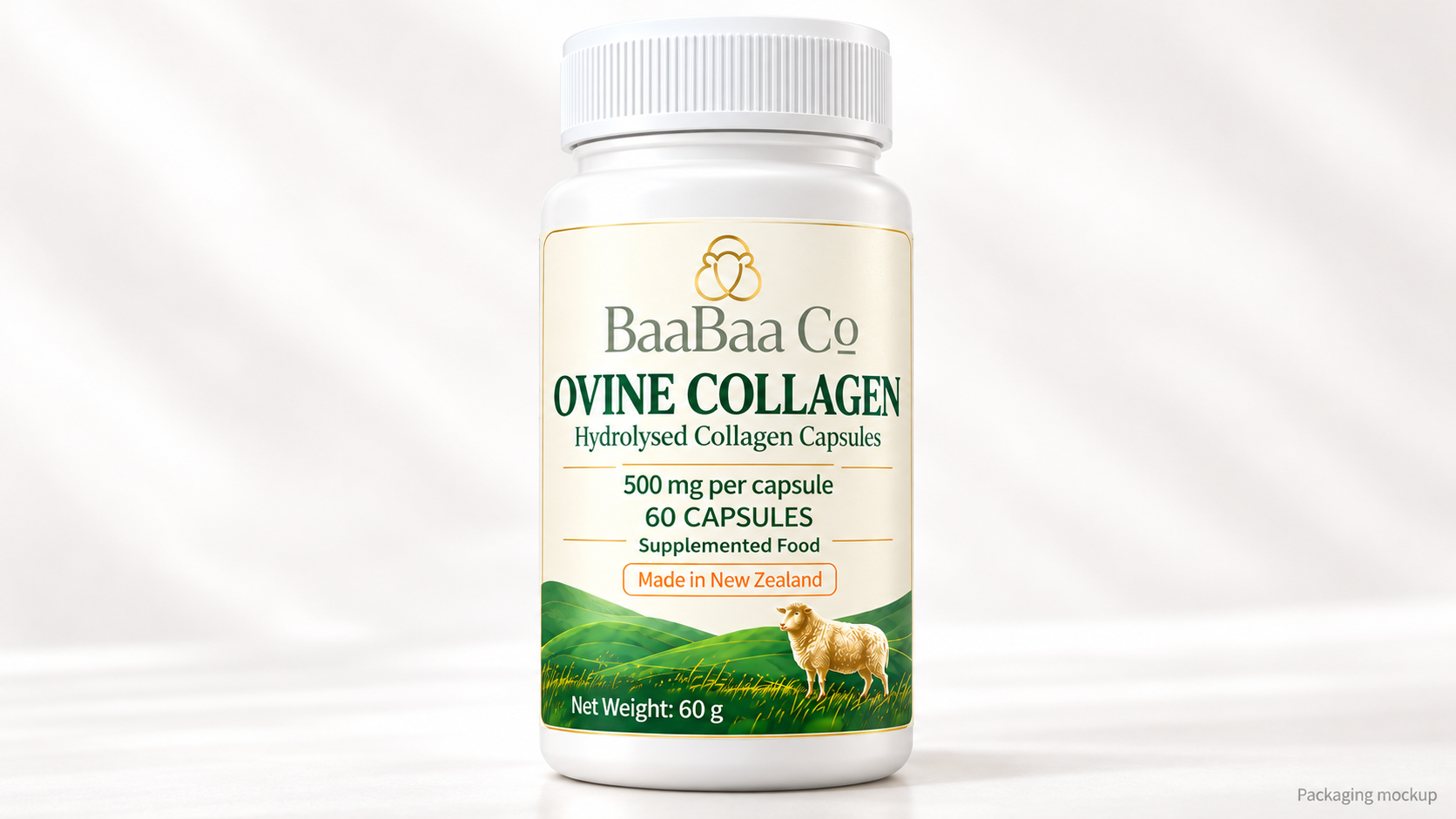 BaaBaa Co Ovine Collagen Capsules